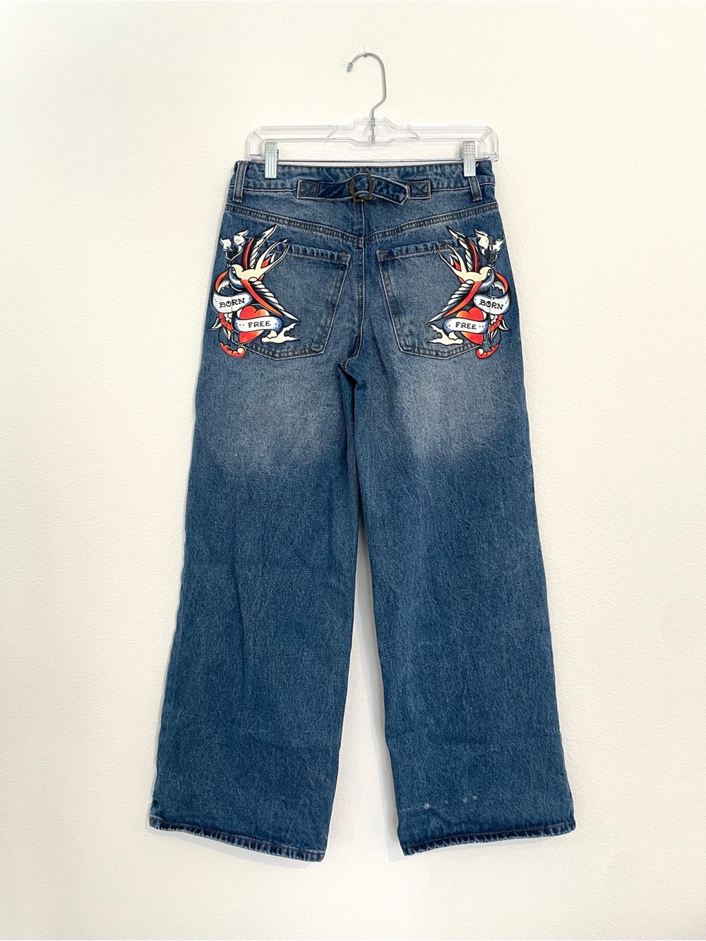 Ed Hardy Women’s 26 Born Free Loose Jeans
